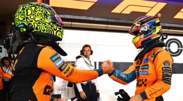 Norris third as title rival Piastri takes Qatar sprint pole