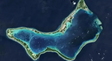 Getty Images Aerial view of the Chagos Islands