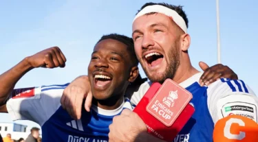 'He is here with us' - Macclesfield make FA Cup history on emotional day